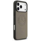 Mercedes Leather Vintage Logo Case with MagSafe for iPhone 17 Pro Max 6.9" Taupe - MEHMP17X25RICVLT