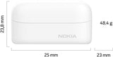 Nokia Power Earbuds Lite Wireless Headphones Snow - BH-405