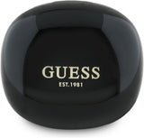 Guess Glossy Classic Logo TWS Wireless Earphones Black - GUTWST7FCEEK