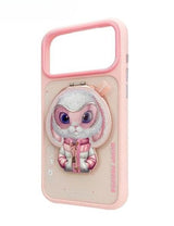 Nimmy Cool & Cute 2.0 Rabbit Case with MagSafe Stand for iPhone 17 Pro Max 6.9" Pink - N-YJKM-CXZJZH-IP17-PRO-MAX-08