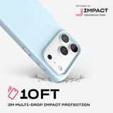 Tech21 Evo Lite Case for iPhone 17/18 Pro 6.3" Cornflower Blue - T21-11665