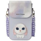 Nimmy Big Eyed Pet 2.0 Rabbit Phone Bag Purple - N-XDY-SJB-08