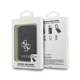 Guess 4G Big Metal Logo Magnetic Card Holder with Stand and Mirror Black - GUWMSMIP4GK