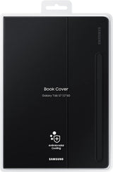 Samsung Galaxy Tab S7/S8 Book Cover Black - EF-BT630PBEGEU