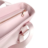 Nimmy Magnetic Fashion Series Combo White Cat Laptop Backpack with Detachable Pouch Pink - N-CXMC-STSJDNBZH-04