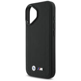 BMW M Quilted Logo Case with MagSafe iPhone 17 6.3" Black - BMHMP17S25PSECHK