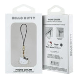 Hello Kitty Phone Strap Kitty Cute Head Charm Black - HKCPMKHK