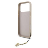 Guess 4G Charms Case for iPhone 17 Pro Max 6.9" Tone on Tone Pink - GUHMP17XGF4GCP