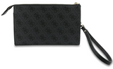 Guess PU Big 4G Logo Universal Phone Pouch with Strap Black - GUWPO5P4GP4GLK