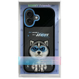 Nimmy Cool & Cute 2.0 Husky Case with MagSafe for iPhone 17 6.3" Grey Blue - N-KMLL-IP17-017-A