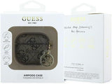 Guess 4G Charm Collection Case for AirPods 4 Brown - GUA4G4GSMW