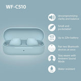 Sony WF-C510 Wireless Bluetooth Earbuds Blue - WF-C510/LC