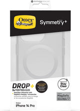 Otterbox Symmetry Series + for iphone 14 Pro 6.1" with MagSafe Clear 77-89229