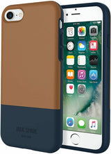 Jack Spade Color Block Case Tan Navy for iphone 7 8 SE 2020 4.7"