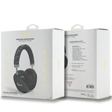 Guess GCube Metallic Script Logo On Ear Wireless Headphone Black - GUBHK1GCTCSK