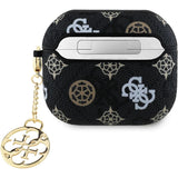 Guess PU 4G Peony Charm Case for Airpods 3 Black - GUA3P4RPEK