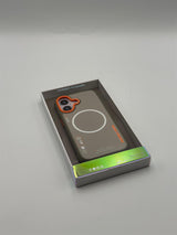 Nimmy Cool & Cute 2.0 Case with MagSafe for iPhone 17 6.3" Grey Orange - N-YJKM-CX2.0-IP17-05-A