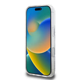 Guess Resin Gradient Glitter Hardcase with MagSafe for iPhone 16 Pro Max 6.9" Silver - GUHMP16XRGRGES