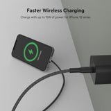 Belkin 15W Boost Charge Pro Wireless Charging Pad with MagSafe Black - WIA004dsBK