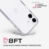 Tech21 Evo Lite for iphone 16 6.1" Clear -T21-10851