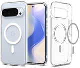 Spigen Ultra Hybrid Case with Pixelsnap for Google Pixel 10 Pro XL 6.8" Clear White - ACS09725