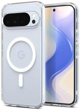 Spigen Ultra Hybrid Case with Pixelsnap for Google Pixel 10 Pro XL 6.8" Clear White - ACS09725