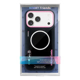 Nimmy Cool & Cute 2.0 Case with MagSafe for iPhone 17 Pro 6.3" Black Pink - N-YJKM-CX2.0-IP17-PRO-01-B