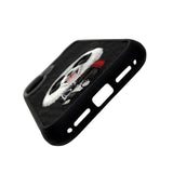 Nimmy Big Eye Cute Pet Travel Panda Case with MagSafe for iPhone 17 6.3" Black Grey - N-XDY-IP17-06-A