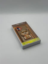 Nimmy Cool & Cute 2.0 Bear Case with MagSafe Stand for iPhone 17 6.3" Brown Orange - N-YJKM-CXZJZH-IP17-011-B