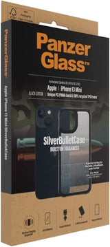 Panzer Silver Bullet Case for iphone 12 Mini 5.4" Clear/Black - 0318