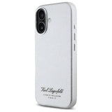Karl Lagerfeld Hotel RSG Case for iPhone 16 6.1" Grey - KLHCP16SPGWCMKHG