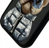 Nimmy Cool & Cute 2.0 Dog Case for iPhone 16 Pro Max 6.9" Black - N-KM-iP16-Pro-Max-01