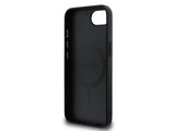 Guess PU Grained Classic Logo Case with MagSafe for iPhone 16e 6.1" Black - GUHMPSE4PGHSMMK