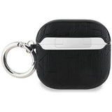 Karl Lagerfeld Monogram Choupette Head Case for AirPods 4 Black - KLA4PGCHPK