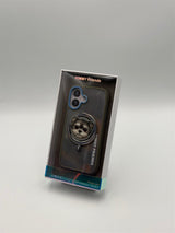 Nimmy Big Eye Cute Pet Yorkie Dog Face Case with Detachable MagSafe Grip for iPhone 17 6.3" Grey Blue - N-XDY-CXZJZH-IP17-027