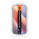 Spigen Glastr EZ Fit Privacy Film Screen Protector 2 Pack for iPhone 16 Pro 6.3" - AGL07929