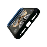 Nimmy Cool & Cute 2.0 Little Rich Tycoon Dog Case with MagSafe for iPhone 17 Pro Max 6.9" Black Blue - N-KMLL-IP17-PRO-MAX-01