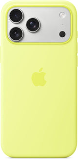 Apple Silicone Case with MagSafe for iPhone 17 Pro Max 6.9" Neon Yellow A3560 - MGFM4ZM/A