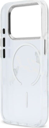 Karl Lagerfeld Script Logo Case with MagSafe for iPhone 17/18 Pro Max 6.9" Clear - KLHMP18X5HKSCAH