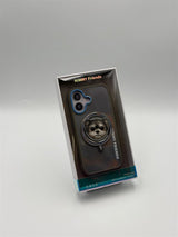 Nimmy Big Eye Cute Pet Yorkie Dog Face Case with Detachable MagSafe Grip for iPhone 17 6.3" Grey Blue - N-XDY-CXZJZH-IP17-027