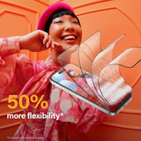 Panzer Glass Ultra Wide Fit Powerful Privacy Screen Protection for iPhone 15 Plus 6.7" - P2811