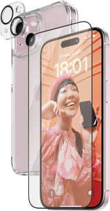 Panzer Glass Powerful 3 in 1 Bundle Pack for iPhone 15 6.1" - B1172+2809