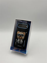 Nimmy Cool & Cute 2.0 Little Rich Tycoon Dog Case with MagSafe Stand for iPhone 17 Air 6.5" Black Blue - N-YJKM-CXZJZH-IP17-AIR-07