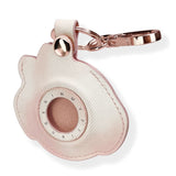 Nimmy Big Eye Cute Pet Bischon Fraise Dog Face Airtag Keychain Pink - N-XDY-YSK-02-A