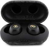 Guess 4G Metal Logo True Wireless Earbuds with Charging Case Black - GUTWSP4EGK