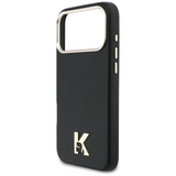 Karl Lagerfeld Karl Head Logo Case with MagSafe for iPhone 17 Pro Max 6.9" Black - KLHMP17X5PGFKHGK
