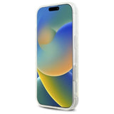 Karl Lagerfeld IML Rhinestones Karl Head Case for iPhone 16 Pro Max 6.9" Clear - KLHCP16XHKHDCELT