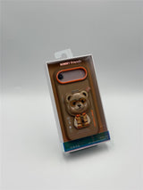 Nimmy Cool & Cute 2.0 Bear Case with MagSafe Stand for iPhone 17 Air 6.5" Brown Orange - N-YJKM-CXZJZH-IP17-AIR-011-B
