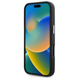 Karl Lagerfeld FW Metal Plate Case with MagSafe for iPhone 16 Pro Max 6.9" Black - KLHMP16XPGMSRPK