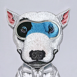Nimmy Cool & Cute 2.0 Terrier Dog Case with MagSafe for iPhone 17 Pro Max 6.9" Grey Blue - N-KMLL-IP17-PRO-MAX-019-A
